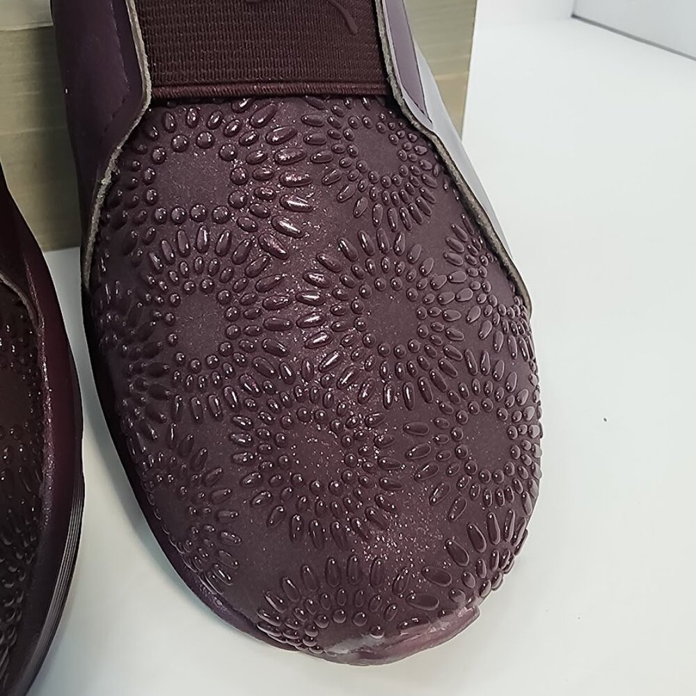 Puma Womens Fierce KRM Sneakers 9 High Top Burgundy Trainers - Picture 4 of 10
